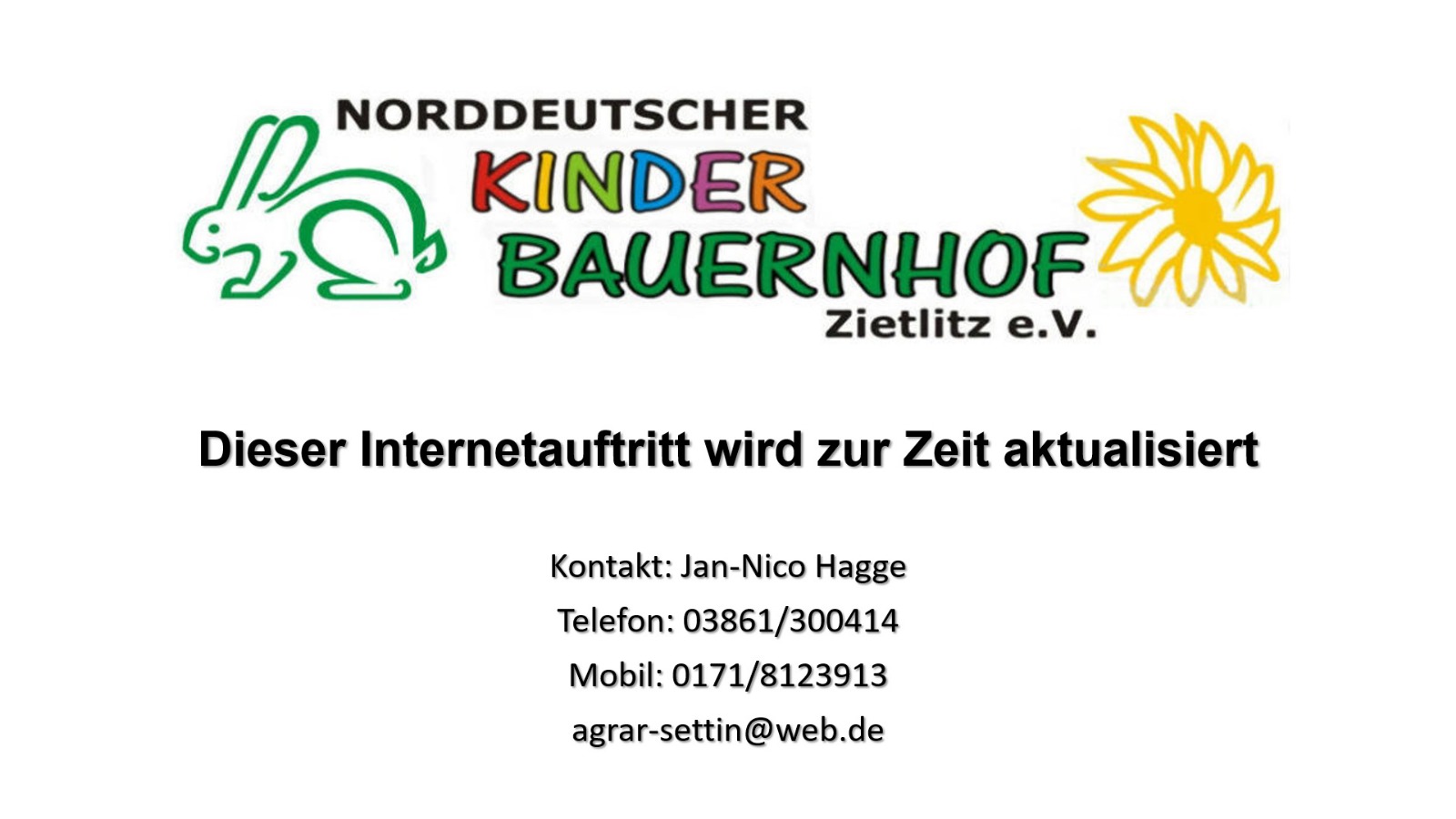 Norddeutscher Kinderbauernhof Zietlitz